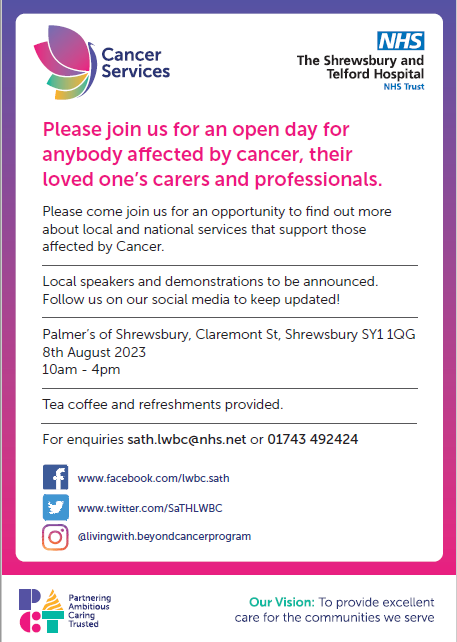 Cancer Services - Open Day